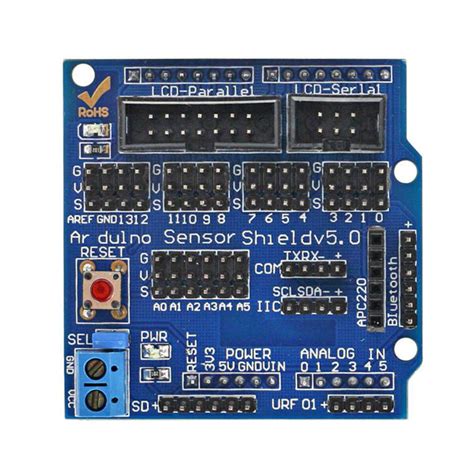 Uno R3 Sensor Shield V5 Expansion Board For Arduino Techonics Ltd