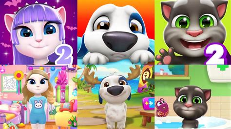 My Talking Tom 2 Vs My Talking Angela 2 Vs My Talking Hank Very