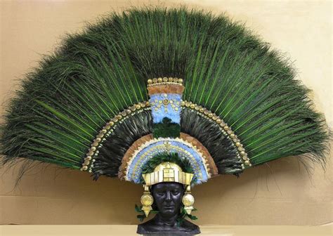 A Quetzal Feathers Headdress Like The One In The Fentons Antechamber