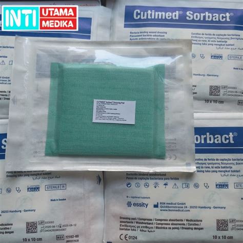 Promo Cutimed Sorbact X Cm Bsn Cutimed Sorbact Dressing Pad X Cm