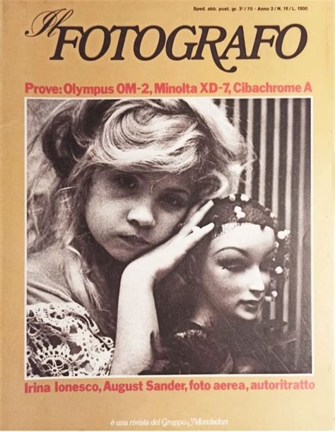 Eva Ionesco Surviving Copy Of Vintage Magazine Il Fotografo Irina Ionesco Barnebys