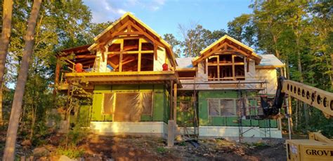 Kirsch Series Morristown Ny Construction Progress Timberbuilt