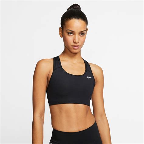 Nike Womens Medium Support Non Padded Sports Bra Black