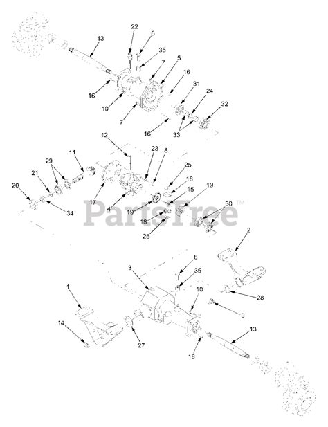 Cub Cadet 7284 54ad74h 710 Cub Cadet Compact Tractor Axle Assembly 4wd Part 2 Parts Lookup