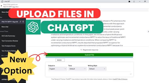 Upload Files In Chatgpt Free Chatgpt Chrome Extension How To Add File