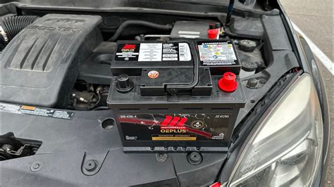 Chevy Equinox Gmc Terrain Battery Replacement Youtube