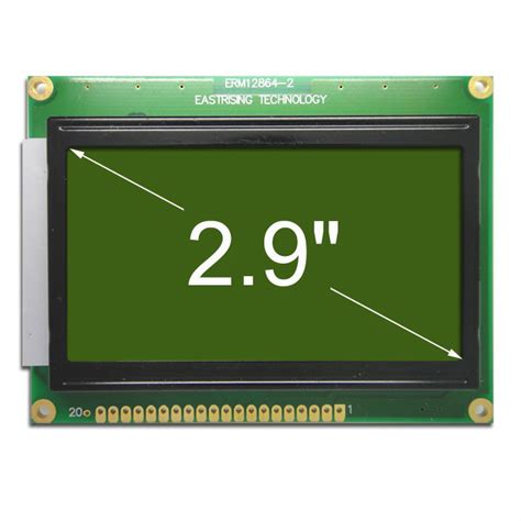 Glcd X Display Graphic Lcd Module W Ks Ks Black On Yg