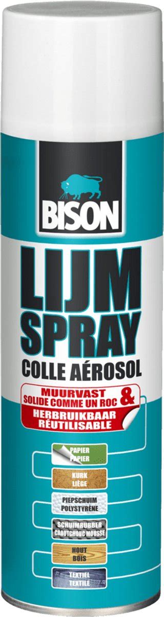 Bison Lijmspray Lijmspray 500ml Spuitbus Bol