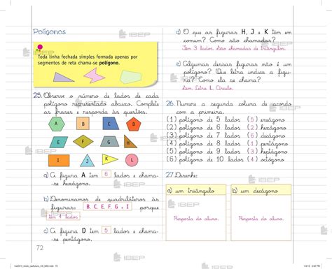 Caderno Do Futuro Ano Matem Tica Professor Atividades De Matem Tica