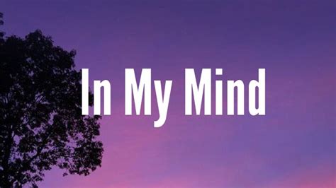 Lyn Lapid In My Mind Lyrics Song If Only You Knew What Goes On In