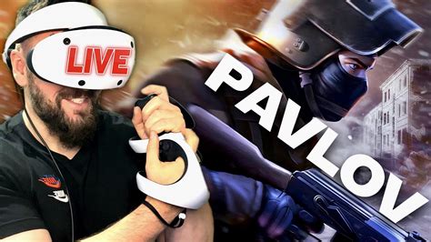 Pavlov VR PSVR2 Multiplayer Livestream The Hide Gun Game One In