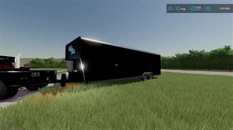 Load King Enclosed Trailer V1 0 FS22 Mod Farming Simulator 22 Mod