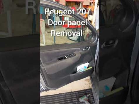 Come Smontare Il Pannello Della Portiera Dellla Peugeot Peugeot