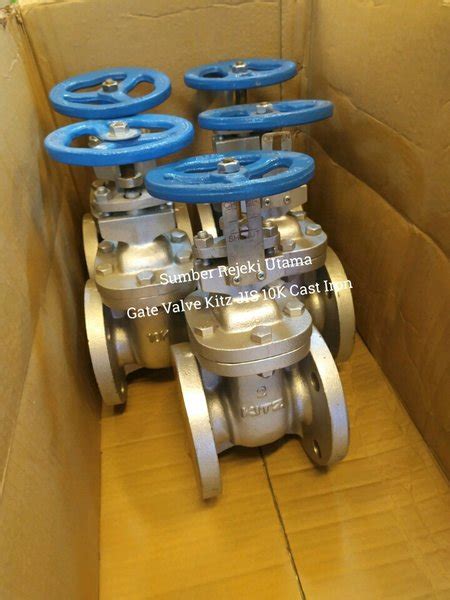 Jual Gate Valve Kitz Cast Iron Jis K Flange Inch Dn Di