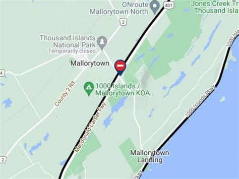Stretch of Hwy. 401 closed after transport truck crash