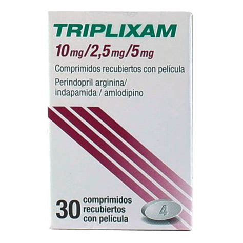 Triplixam 10 2 5 5mg X 30 Comp Farmedis S A