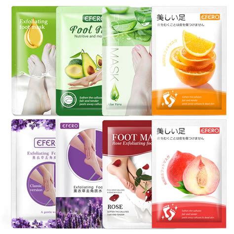 Маска для ног отшелушивающая питательная 16 шт купить недорого ...