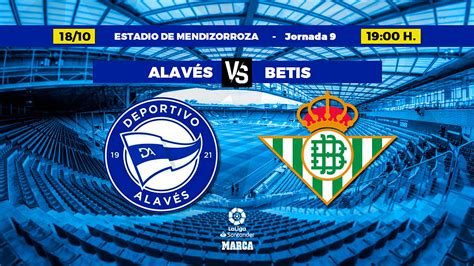 La Liga Santander Alavés Betis Horario canal y dónde ver en TV hoy