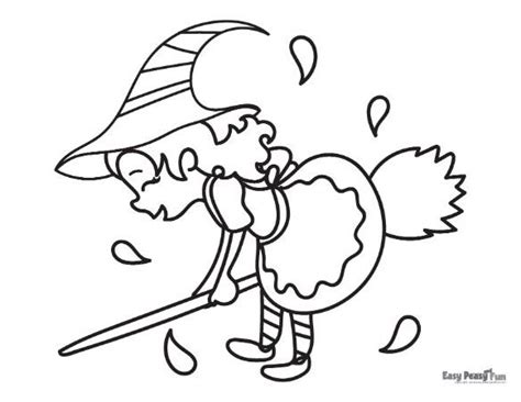 Printable Witch Coloring Pages 30 Sheets Easy Peasy And Fun