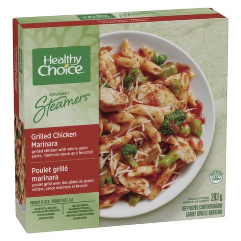 Healthy Choice Gourmet Steamers Grilled Chicken Marinara Frozen Meal