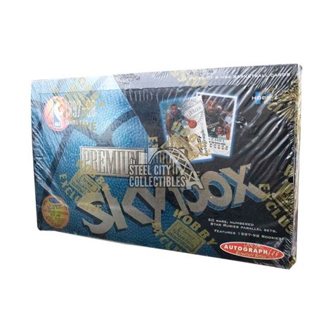 1997 98 Fleer Skybox Premium Series 2 Basketball Hobby Box Steel City