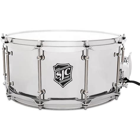 SJC Drums Alpha Steel Snare 14 X 6 5 In Reverb