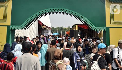 Semarak Lebaran Betawi Di Monas Foto Liputan