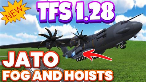 Tfs Update 128 Is Out Full Review Jato Fog Hoists Turboprop