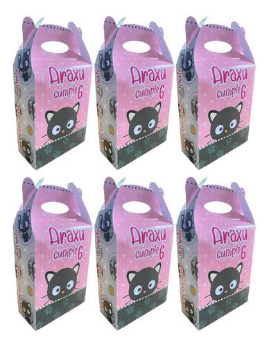 Caja bolsa Dulcera Sorpresa Personalizada Temática Chococat Cuotas