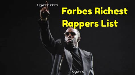 Richest Rappers in the world 2022 Forbes List - UGWIRE