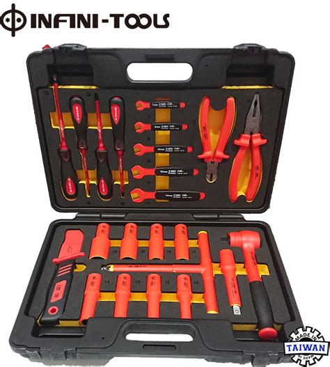 23 Piece 1000V VDE Insulated Tools Set 1 2 Drive Taiwantrade