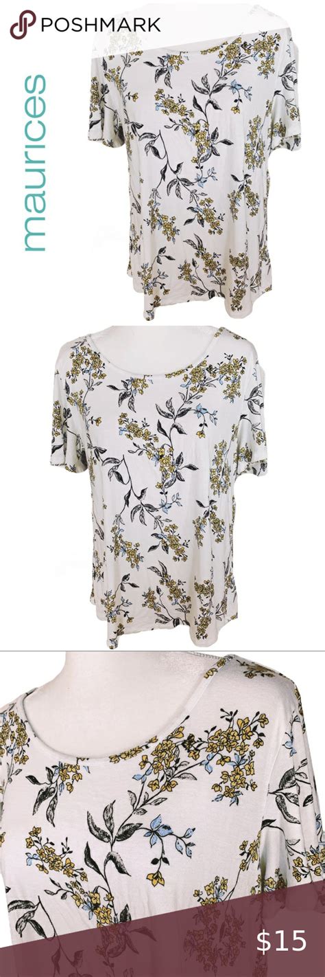 Spotted While Shopping On Poshmark Maurices 24 7 White Yellow Floral