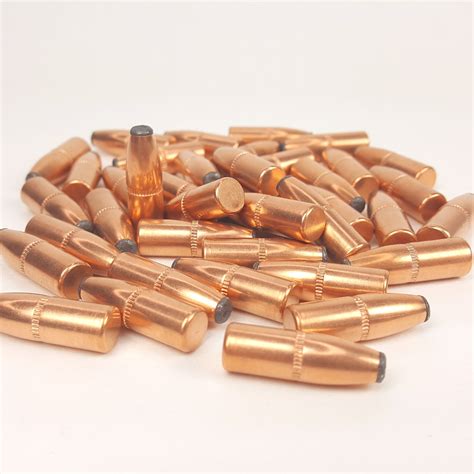 7mm Caliber 7 30 Waters Bullets 139 Grain 284 Diameter Flat Nose Bullets Gold Country Power