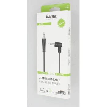 Hama Audio Kabel Jack 3 5 Mm 90 St 0 5 M HAMA B2C Foto Video