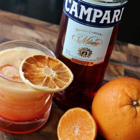 Garibaldi Cocktail Campari Orange Juice Drink Recipe DobbernationLOVES