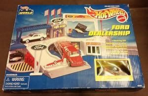 Amazon Hot Wheels Ford Dealership Playset Hot Wheels World 1996 Toys Games