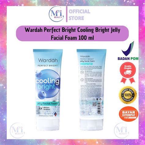 Jual Mfi Perfect Bright Cooling Bright Jelly Facial Foam Ml By