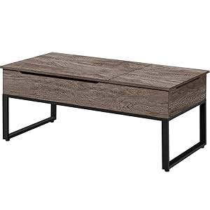 Amazon Yaheetech Inch Way Lift Top Coffee Table With Hidden