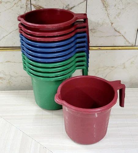 Polypropylene Bathroom Plastic Mugs Rembo Size Ltr At Rs Dozen