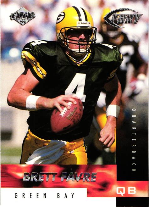 Collector S Edge Fury Brett Favre Ebay