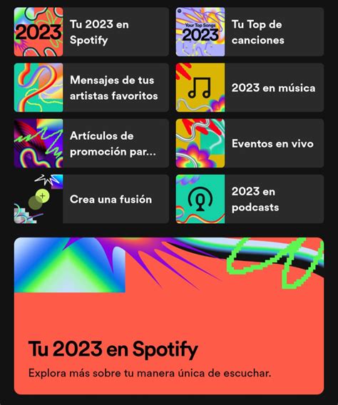 Spotify Wrapped 2023 ya está disponible cómo ver tu resumen del año