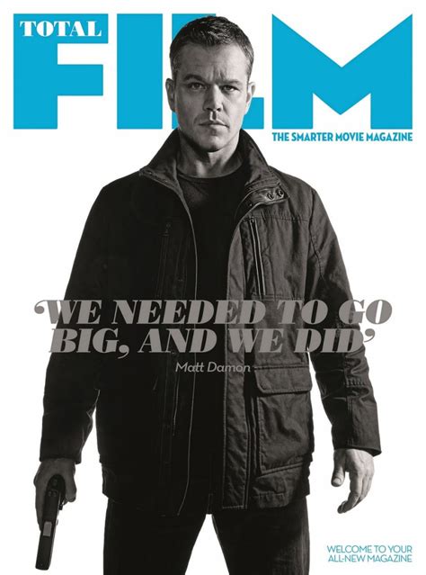 ‘Jason Bourne’ Covers The Latest Issue Of Total Film - Heroic Hollywood