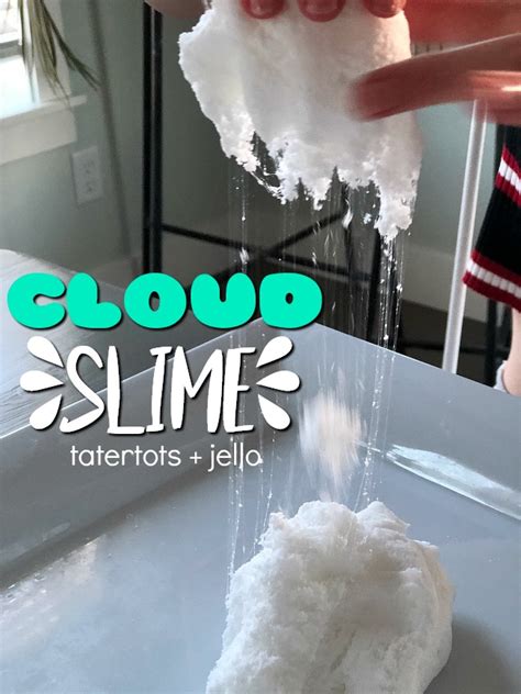 How To Make Fluffy Cloud Slime A Softer Fluffier Slime Its So Fun