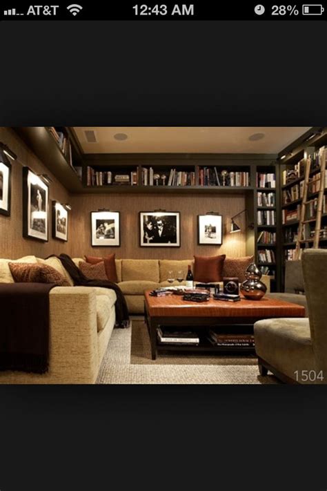 Basement Home Library Ideas Openbasement