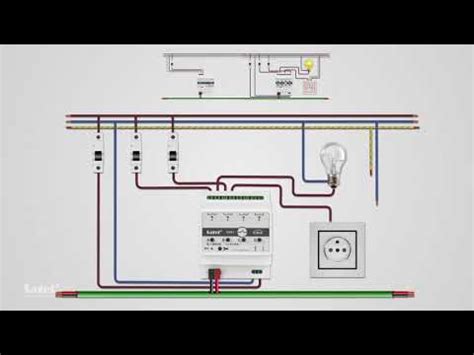 Satel Knx Sa Universal Switch Actuator Youtube