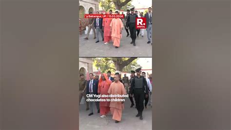 Up Cm Yogi Adityanath Offers Prayers At Pateshwari Devi Temple In