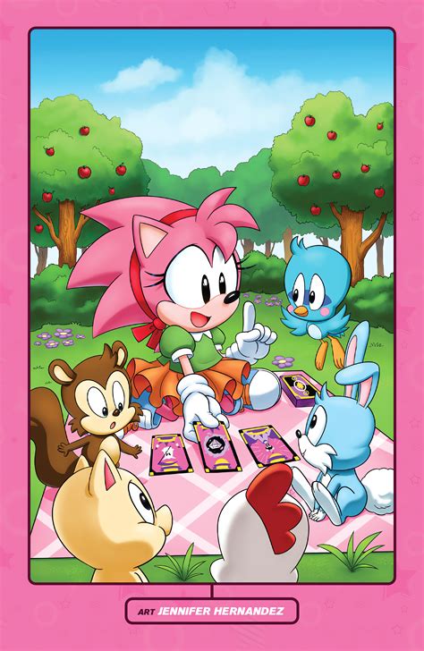 Read Online Sonic The Hedgehog Amys 30th Anniversary Special Comic