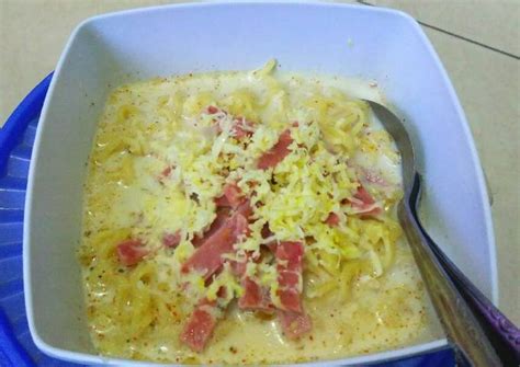 Resep Indomie Kuah Susu Keju oleh Dewi - Cookpad