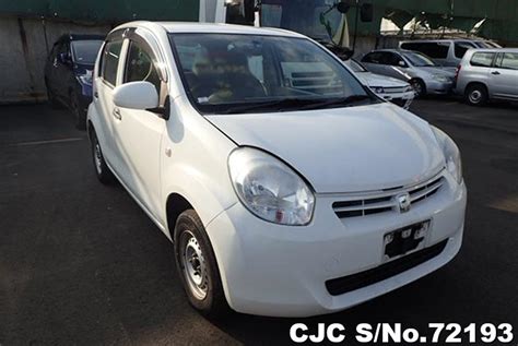 2013 Toyota Passo White For Sale Stock No 72193 Japanese Used Cars