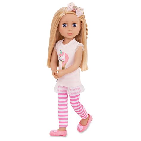 Glitter Girls Doll By Battat Gg51054z Poupée De Mode Lacy Posable Poupée Pour Filles De 3